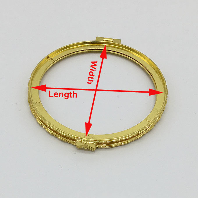 oval shape box hinge circle