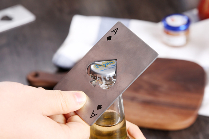 Spade A bottle opener