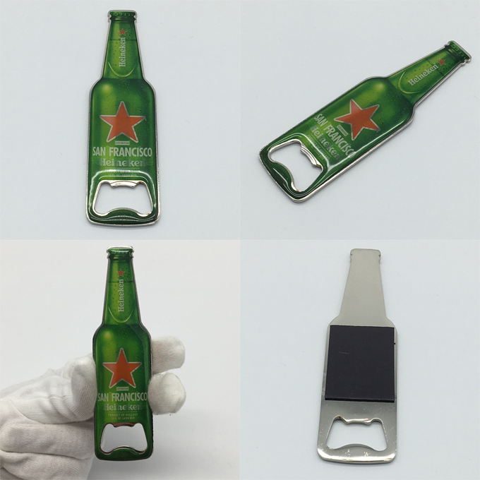 beer bottle shaped bottle opener