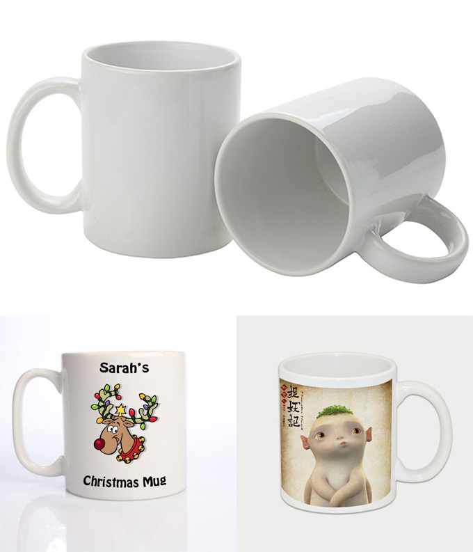 11oz white sublimation mug