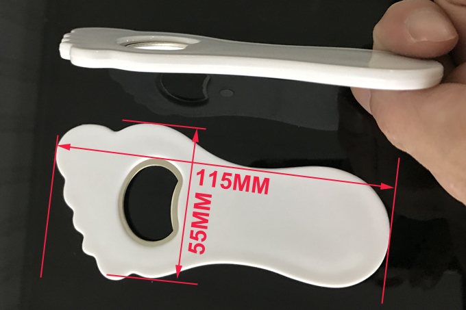 foot shape bottle opener