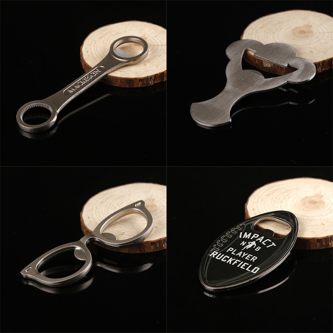 stainless steel beer opener