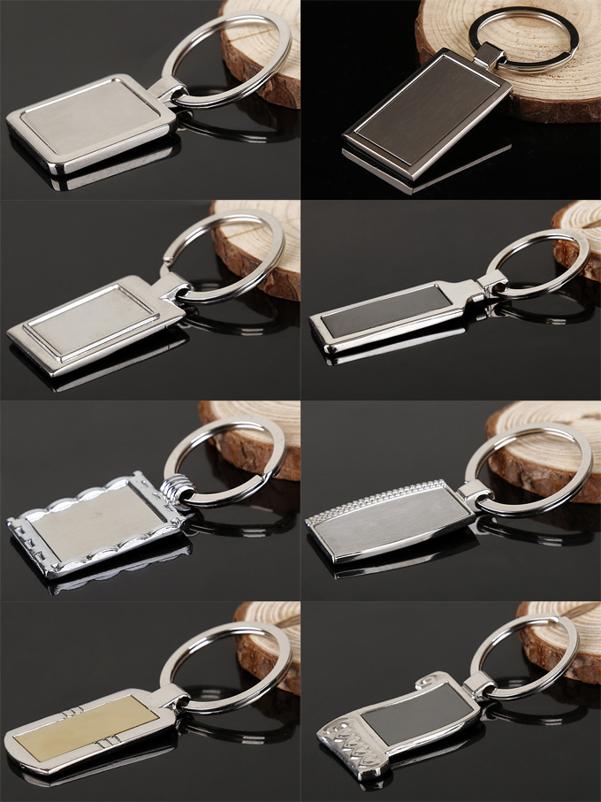 rectangle keychain