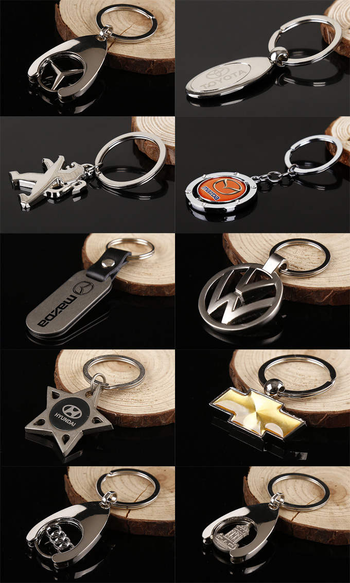 car logo keychain