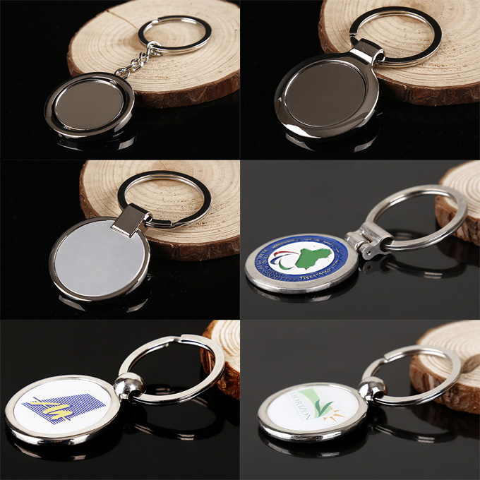 round keychain