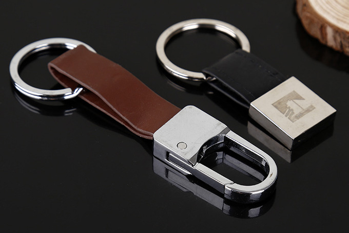 leather keyring