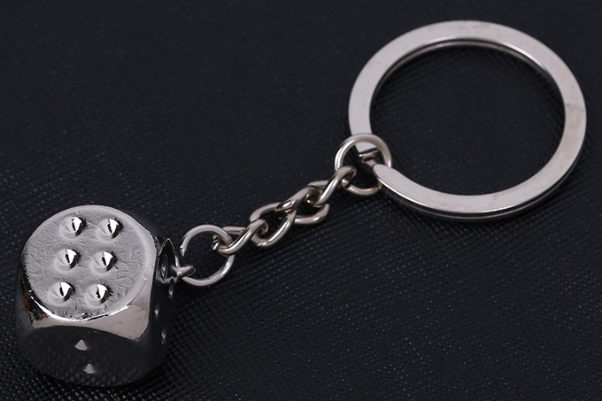 dice keychain