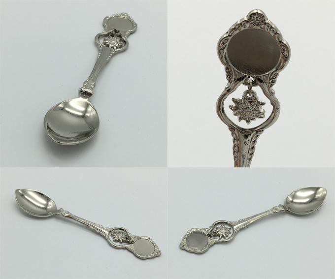 blank souvenir spoon